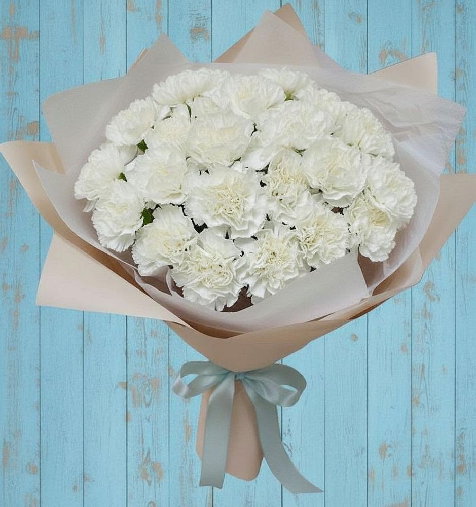 Букет цветов из: Гвоздики в Суходоле