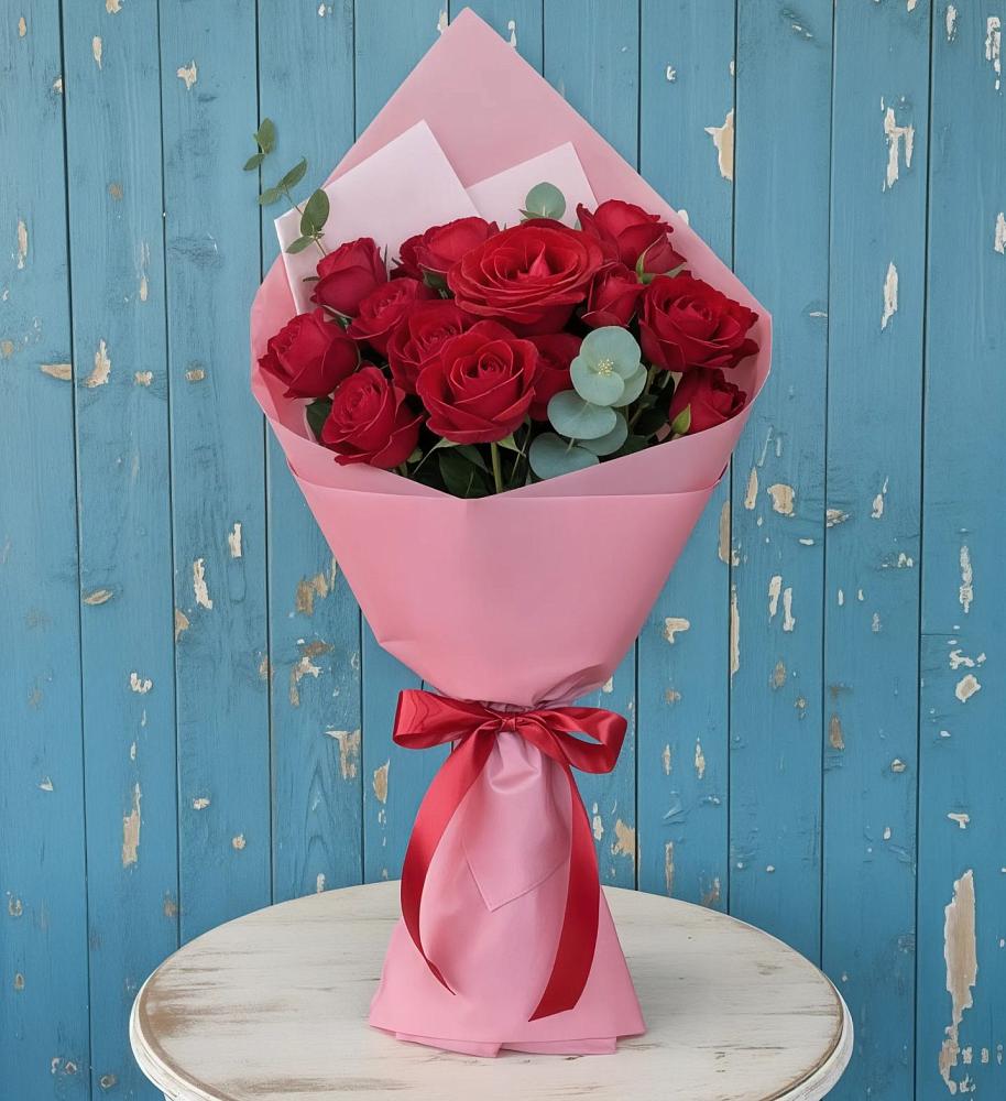 Букет цветов из: Розы в Суходоле