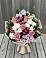 Букет цветов из: Альстромерии, Гвоздики, Розы и Хризантемы в Суходоле