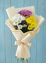 Букет цветов из:  Хризантемы в Суходоле