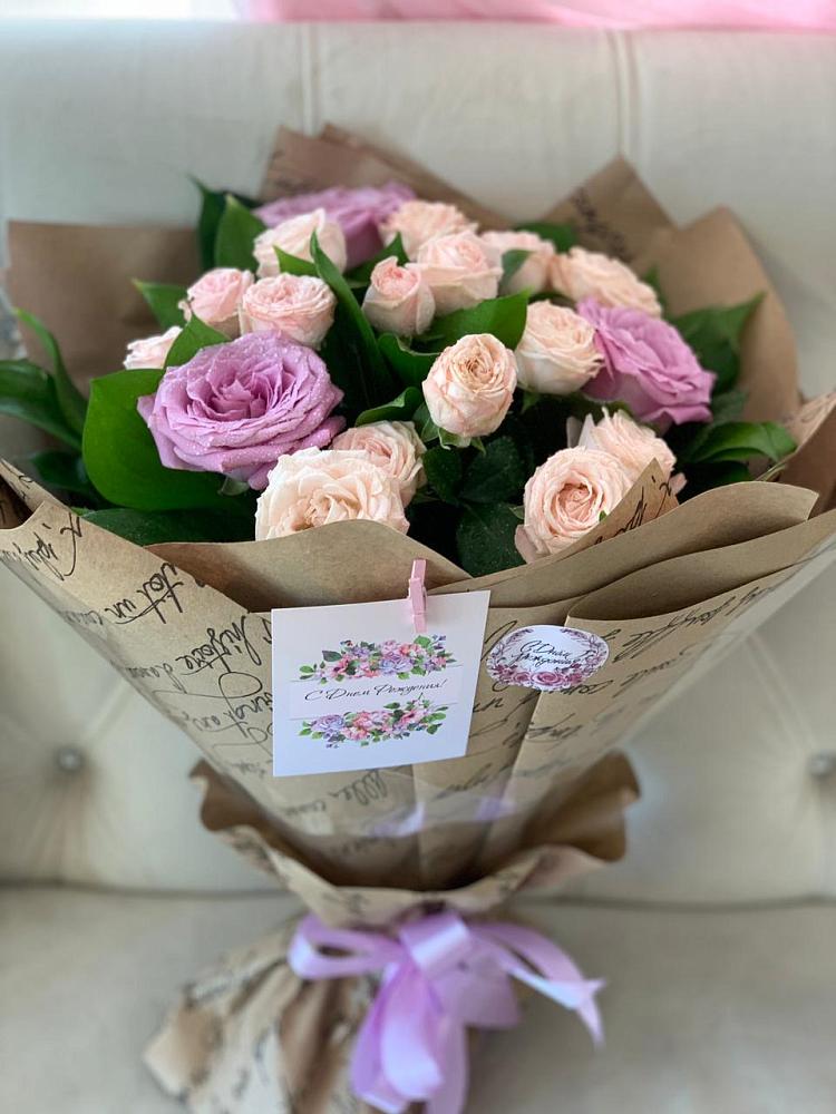 Букет цветов из: Розы в Суходоле