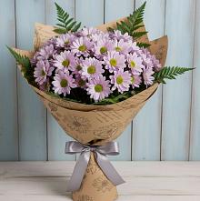 Букет цветов из:  Хризантемы в Суходоле