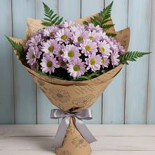 Букет цветов из:  Хризантемы в Суходоле