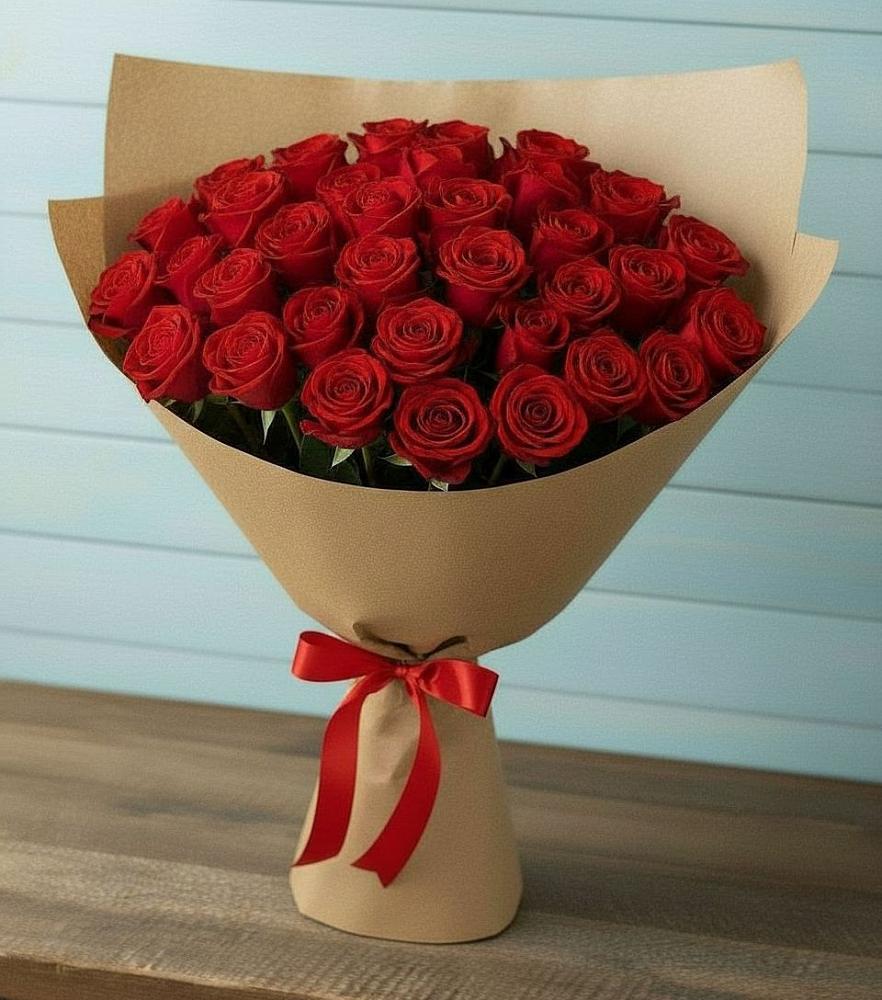 Букет Красные розы Милано в Суходоле