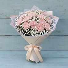 Букет цветов из:  Гвоздики в Суходоле