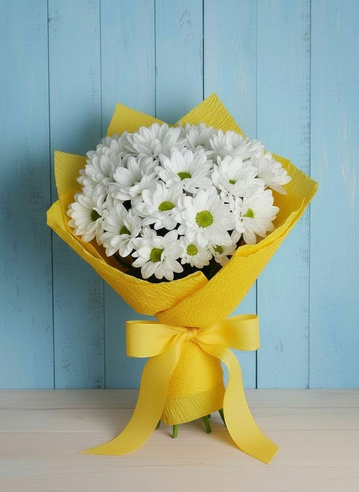 Букет цветов из: Хризантемы в Суходоле