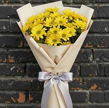 Букет цветов из:  Хризантемы в Суходоле