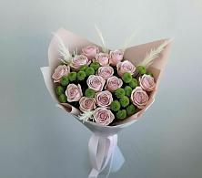 Букет цветов из:  Розы и Хризантемы в Суходоле