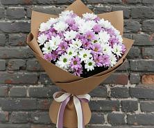 Букет цветов из:  Хризантемы в Суходоле