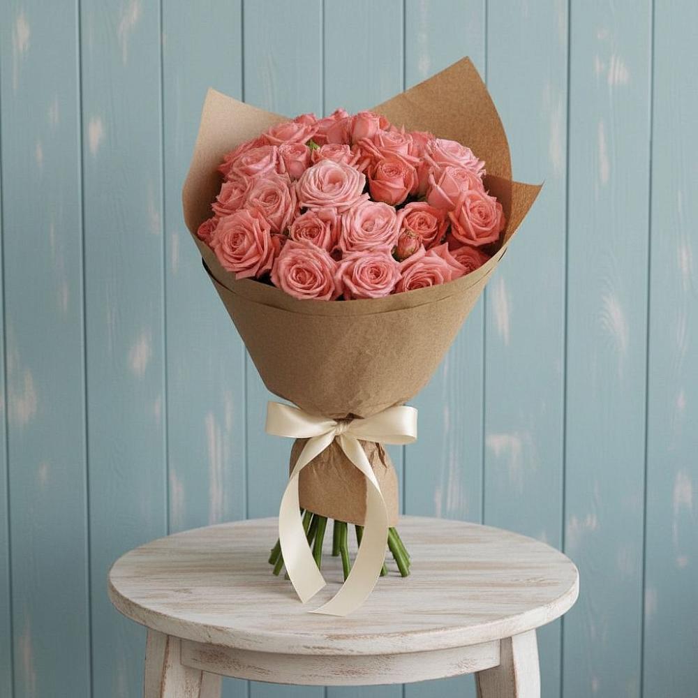 Букет цветов из: Розы в Суходоле