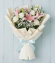 Букет цветов из:  Лилии в Суходоле